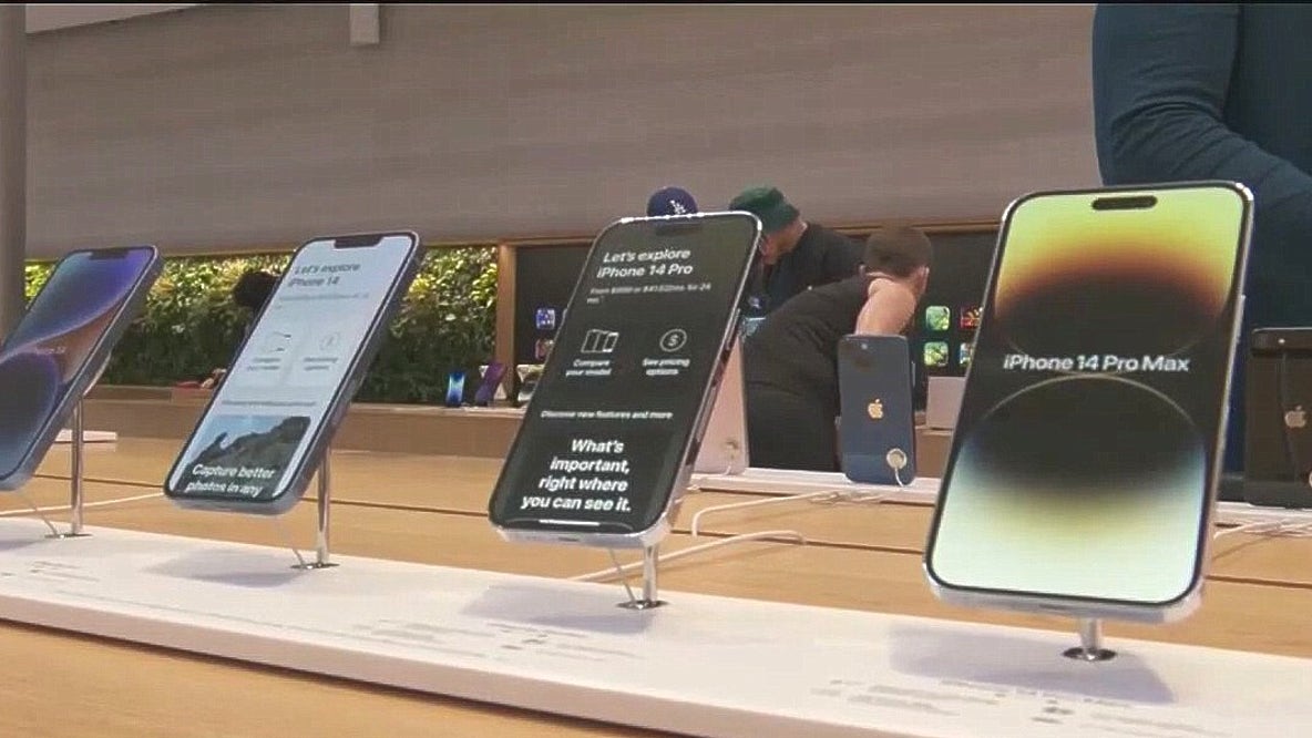 Tariffs drive up prices on Chinese goods, impacting iPhones